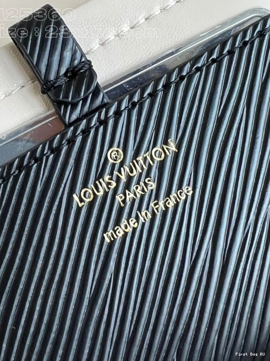 First bag ru TWIST LOUIS MM-23*17*9.5CM VUITTON 0715